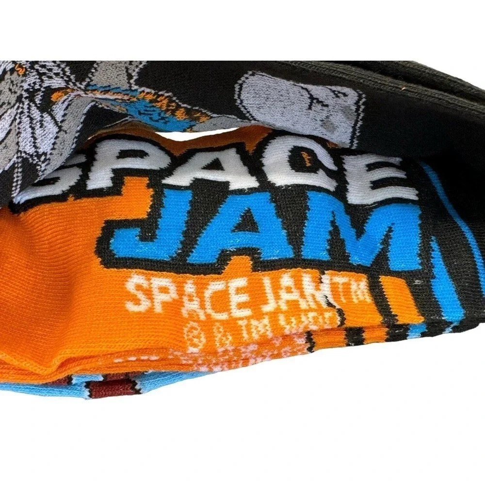 Odd Sox Novelty Crazy Socks Space Jam TMNT Garfield Sponge-bob Mens Sz 6-12 Crew